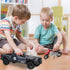 3+ Pickup Truck Toy with Motorcycle, Featuring Lights and Sound Effects,Toy Car with Opening Doors, Toy Cars Gifts