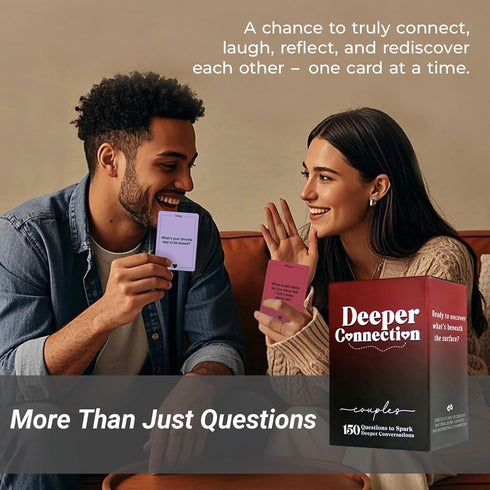 150 Deeper Connection, Couples Games with Deep Questions to Build Intimate Connection & Trust, Relationship Couples