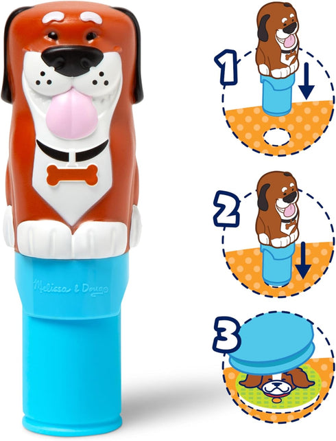 24-Page 300 3+ Melissa & Doug Sticker Wow! Activity Pad and Sticker Stamper, Stickers, Arts and Crafts Fidget Toy