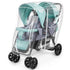 Double Stroller Rain Cover, Waterproof Weather Shield for Tandem Double Stroller, Twins
