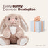 10.5" Bearington Boomer Easter Bunny Stuffed Animal - Premium Soft Plush Easter Stuffed Animals for Everyday Cuddles