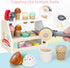 Counter 3 4 5 6 ZJEFUNS Wooden Ice Cream Toys for Kids Ice Cream Shop for Toddlers Pretend Play Food Scoop and Serve
