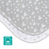 Bassinet Sheets Compatible with AirClub, GoFirst, MiClassic - 2 Pack 100% Jersey Knit Cotton Fitted Sheets, Mild Grey