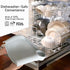 Baby Dining Tray Compatible with Inglesina Fast Table Chair - Silicone Feeding Tray, Dishwasher Safe, BPA Free, White