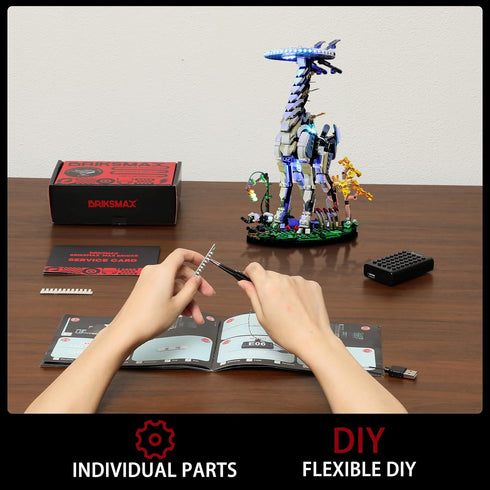 BRIKSMAX LED Lighting Kit Compatible with LEGO-76989 Horizon Forbidden West: Tallneck - Building Blocks Model, Not