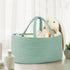 Maliton Diaper Caddy Organizer for Baby, Portable Diaper Storage Organizer for Changing Table and Car, Cotton Rope