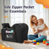 YOREPEK Car Seat Travel Bag Fits Infant Carseat with Anti-Rebound Bar Base, Padded Carseat Bags for Air Travel, Car