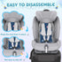 Pinkunn 2 Pcs Gel Car Seat Cooler Pad, Breathable Summer Chair Ice Cushion for Stroller Baby Dining Chair, Safety Seat