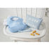 Mud Pie Blue Silicone Feeding Set