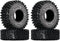 INJORA 1.0 Tires - S5 Rock Terrain Crawler Tires for TRX4M SCX24 AX24 FCX24 Upgrade Parts, 64 * 24mm