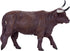 MOJO Highland Cow, Realistic Farm Animal Toy Replica, Hand Painted Figurine