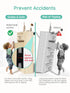 6 Sets Furniture Wall Anchor Furniture Anchors for Baby Proofing Anti Tip Furniture Straps Wall Mount Bracket Safety
