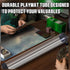 2 16.14 Inch Barydat Pcs Playmat Tube Round Compatible with MTG Play Mat Holders Playmat Case TCG Clear Artwork Tube