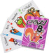 Crazy 8's Card Game for Kids 4 5 6 7 8+ by Regal Games | Funny Travel Board Game for Families (1 Pack)