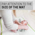 Portable Changing Pad - Waterproof Baby Changing Mat - Large Size 25.5”x31.5”- Foldable Wipeable Diaper Changing Pad - Change Diaper in Any Places On The Go for Boys & Girls - Storage Bag