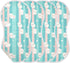 tplaotee 22x11in Cartoon Cute White Sheeps Blue and Pink Stripes Cotton Neutral Burp Cloths Easy Care wash rag