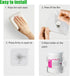 Heyrelda (5.04" 5.31" 5.51" Wipes Holder for Heavy Duty Cleaning Wipes, Clear Acrylic Wall Mount Cleaning Wipes