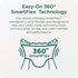 8 (30 Count) HealthyBaby Size Pull Up Style Training Pants Easy Pull-On & Tear-Away Design for Potty Training Leak