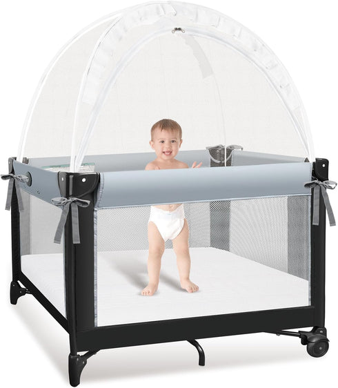 Generic Crib Tent to Keep Baby from Climbing Out - Crib Net to