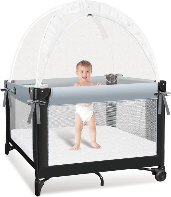 Generic Crib Tent to Keep Baby from Climbing Out - Crib Net to