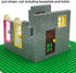 110 Pieces Doors, Windows, Fences and Light MOC Creative Building Block Toys Set for Kids Age 6-12 Years