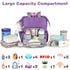 Backpack,Purple Boys,15.6inch Jiefeike Diaper Bag baby bag for Mom Dad Girls baby girl diaper bag with Insulated