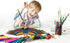 HENGDA KITE DIY Blank Painting Kite for Kids & Adults, Kite Making Kit with Handles and Strings, White Diamond
