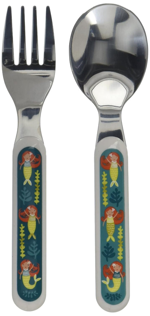 Sugarbooger Silverware Set, Isla The Mermaid Design