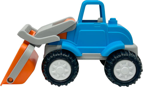 American Plastic Toys Kids’ Gigantic Loader Truck, Made in USA, Tilting Dump Bucket, Knobby Wheels, Ages 2+