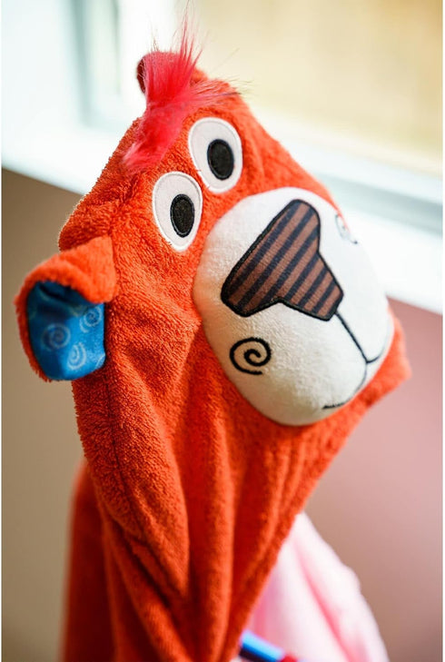 Zoocchini Towel Serviette by bain Enfant Ours