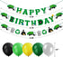 Bessmoso 56 Pcs Garbage Truck Birthday Decoration, Trash Truck Banner, Latex Balloons, Cake Topper, Baby Shower Supplies