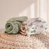 2-Pack lulumoon Muslin Changing Pad Cover: Soft Breathable Cotton Boho Forest Print for Baby Boys - Nursery & Baby
