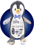 Personalized Baby Stats Penguin Plushie - Birth Announcement Stuffed Animals - Personalized Baby Keepsake Birth