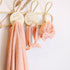 Set Golener Muslin Swaddle Blankets - Sleepea Swaddle with Bow Headbands, Hats and Newborn Name Announcement Card
