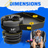 Kids Travel Tray Large Base - Car Seat and Car Cup Holder Tray - Tray for Snacks, Entertainment, Toys Includes Cup