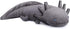 Large 30-Inch Axolotl Plush - Cute Grey Weighted Stuffed Animal Pillow Toy for Kids