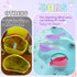 Bath Toys for Toddlers Age 1-3, 3 Pack Baby Bath Tub Water Table Toys, Soft Mold Free Fun Tactile Training Gifts