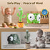 1 0-6 6-12 SANJOIN Cactus Baby Toy Talking Dancing Singing Adjustable Volume, Baby Girl for Year Old, Infant Toys
