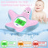 Bath Thermometer for Baby Safety, Floating Toy with Backlight Display for Infant Bathtub, Starfish