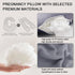 Eccn U-Shaped Full Body Pillow for Adults, Maternity Pregnancy Pillow with Washable Velvet Cover, Ergonomic Support