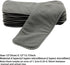 (10pcs-4 Microfiber Inserts for Cloth Diapers Layers Microfleece Inserts)