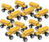 Rhode Island Novelty 5 Inch Die-cast Metal School Bus, Big Wheel Monster Truck, One School Bus
