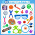 Amy&Benton 400pcs Kids Carnival Prizes, Birthday Party Favor Toys for Classroom