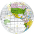16" Rhode Island Novelty Clear Globe Inflate