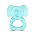 RaZbaby Elfy-Yummy Teether: Teething Relief Toy - Elephant Design, Medical Grade Silicone