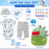 Set 12 Set 17-22 Inch Backpack PEDOLLTREE Reborn Baby Dolls Clothes Accessories Dinosaur Outfit Pcs for Reborn Doll