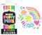 Ooly Magic Puffy Pens, Set of 6 Neon Colors with 3D Ink for Kids, Fun Art Supplies for Drawing