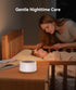 10 Dreamegg Sound Machine with Nursery Lamp - Sound Machine Baby, Soothing Sounds, Timer, Memory Function, Colour Night