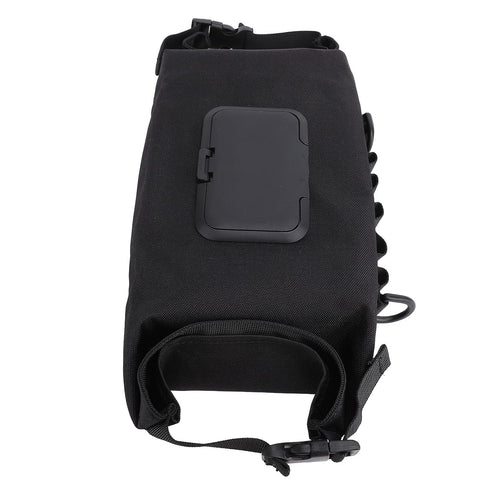 Portable Canvas Wet Wipe Dispenser - Ideal for Camping and Travel (Black)