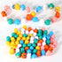 60pcs Mini Animal Tumbler Toy Set for Kids Party Favors, Roly-Poly Self-Righting Doll Tumbler Bulk Toys